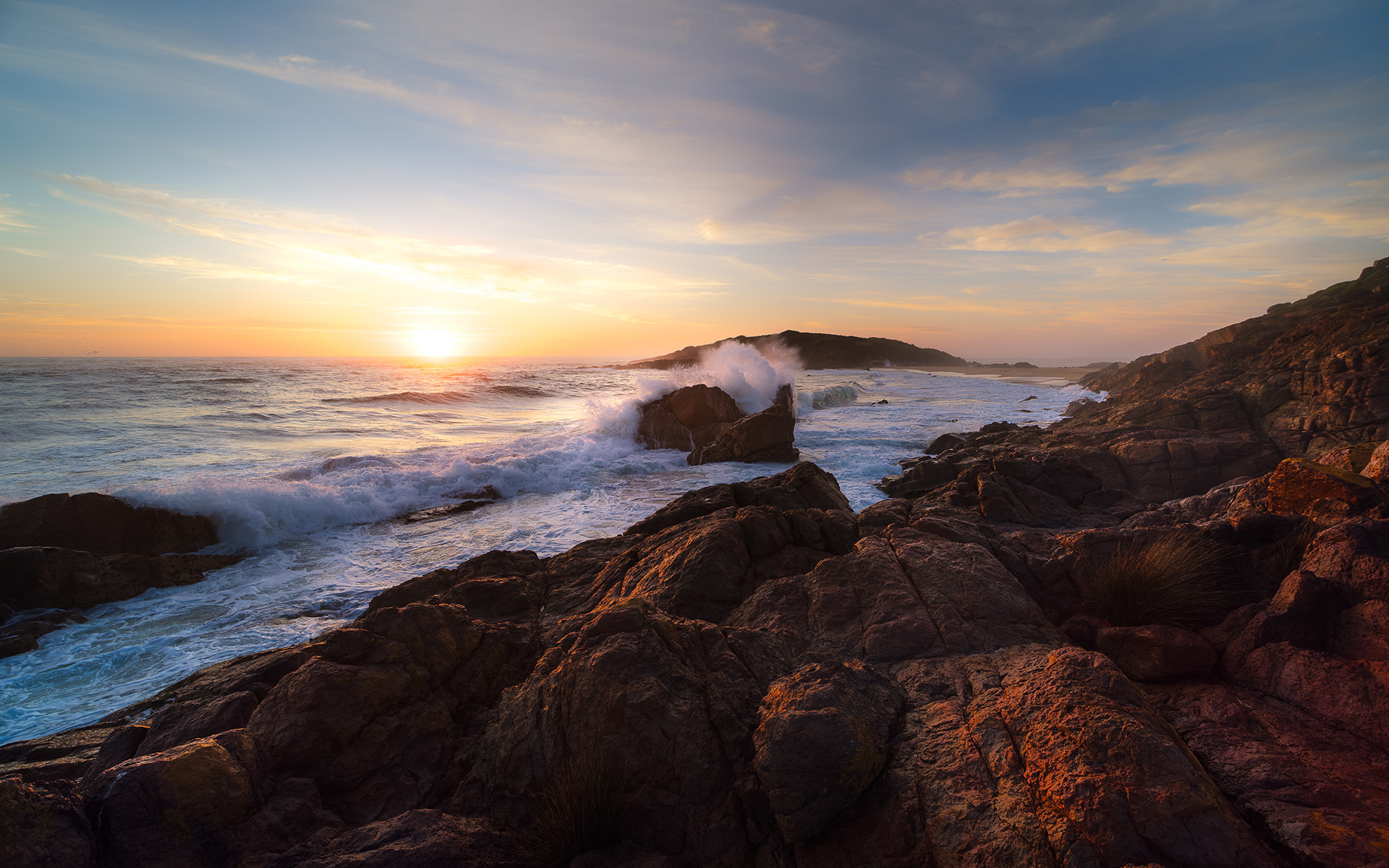 sunrise seascape photgraphy